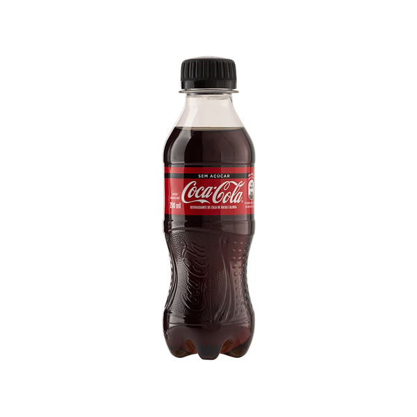 Refrigerante Coca Cola Zero Pet 200ml